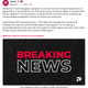 A screenshot of Parler's post on the sale to Ye on Parler.